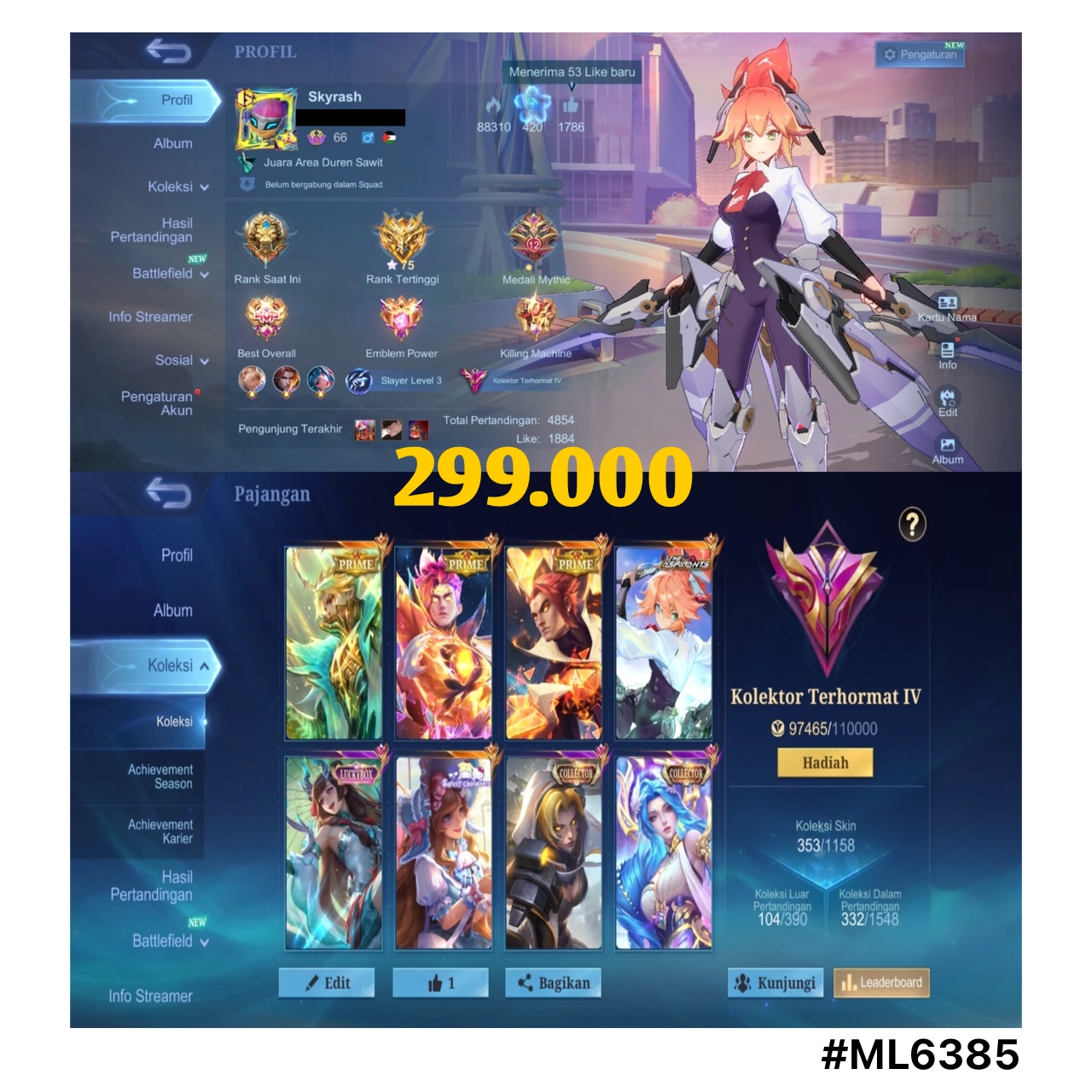 STOK ML #ML6385