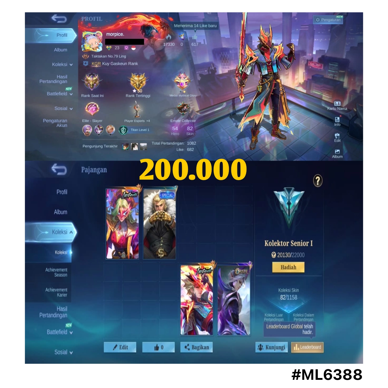STOK ML #ML6388