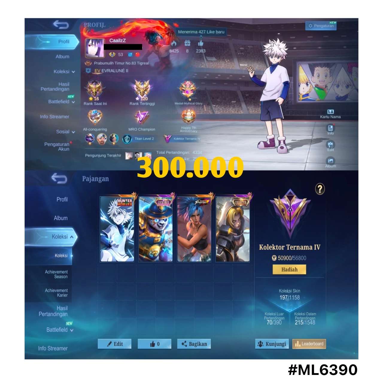 STOK ML #ML6390