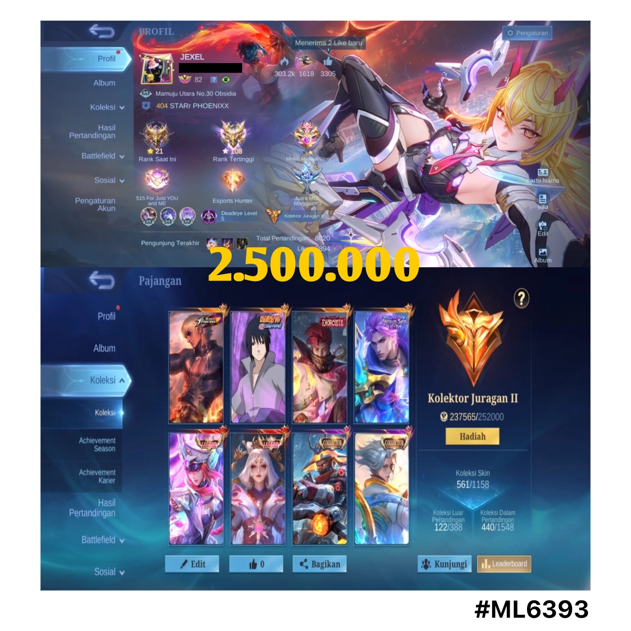 STOK ML #ML6393