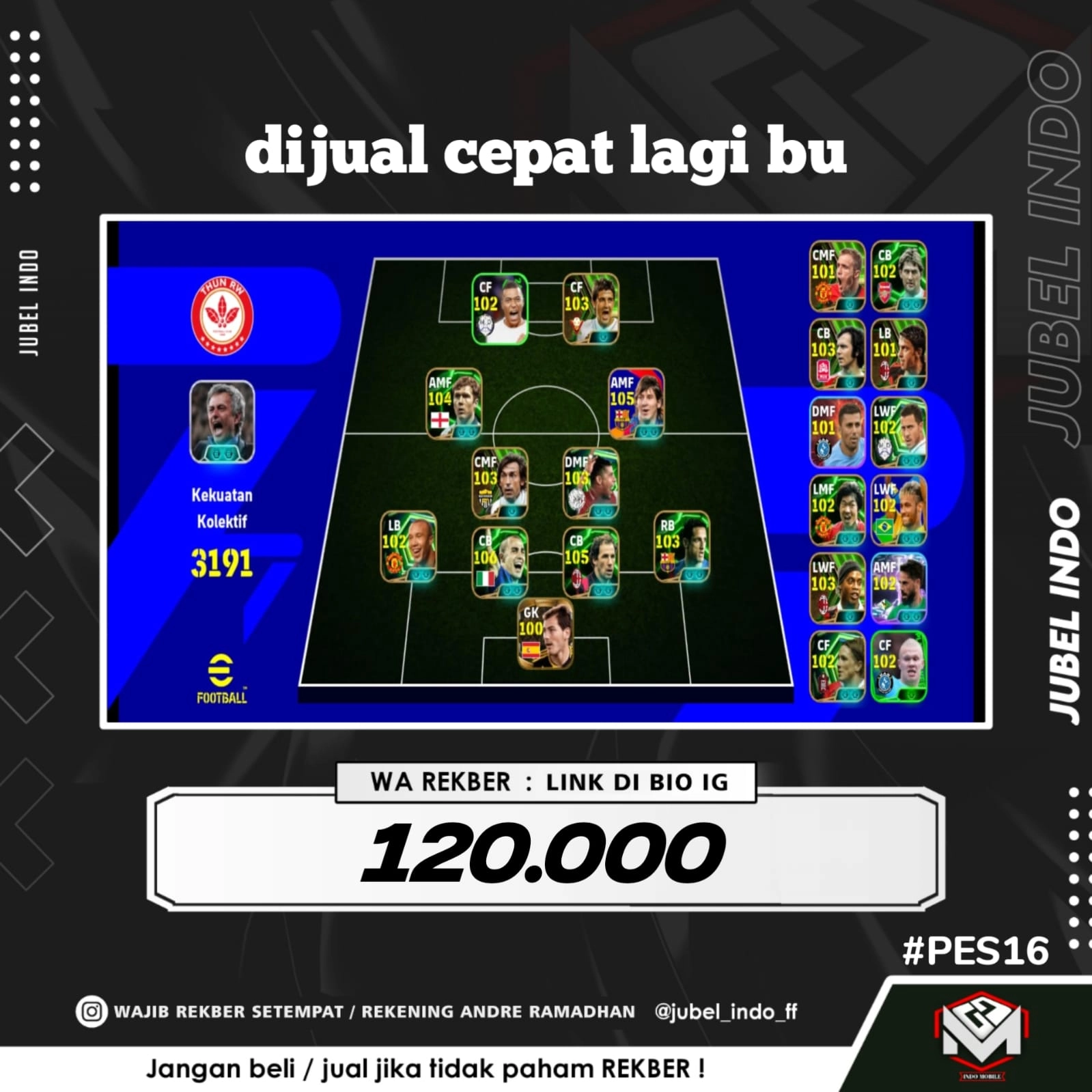 STOK PES #PES16