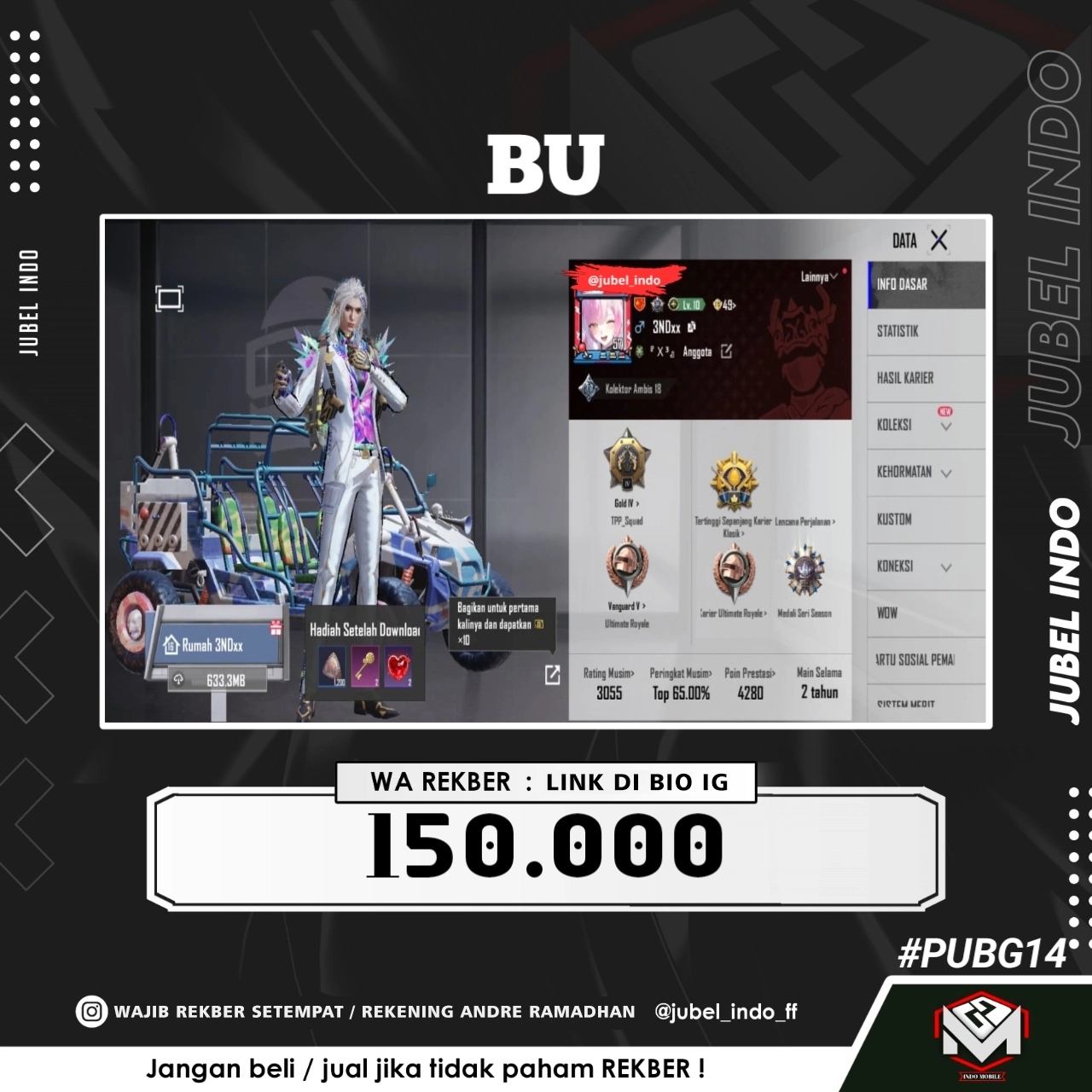 STOK PUBG #PUBG14