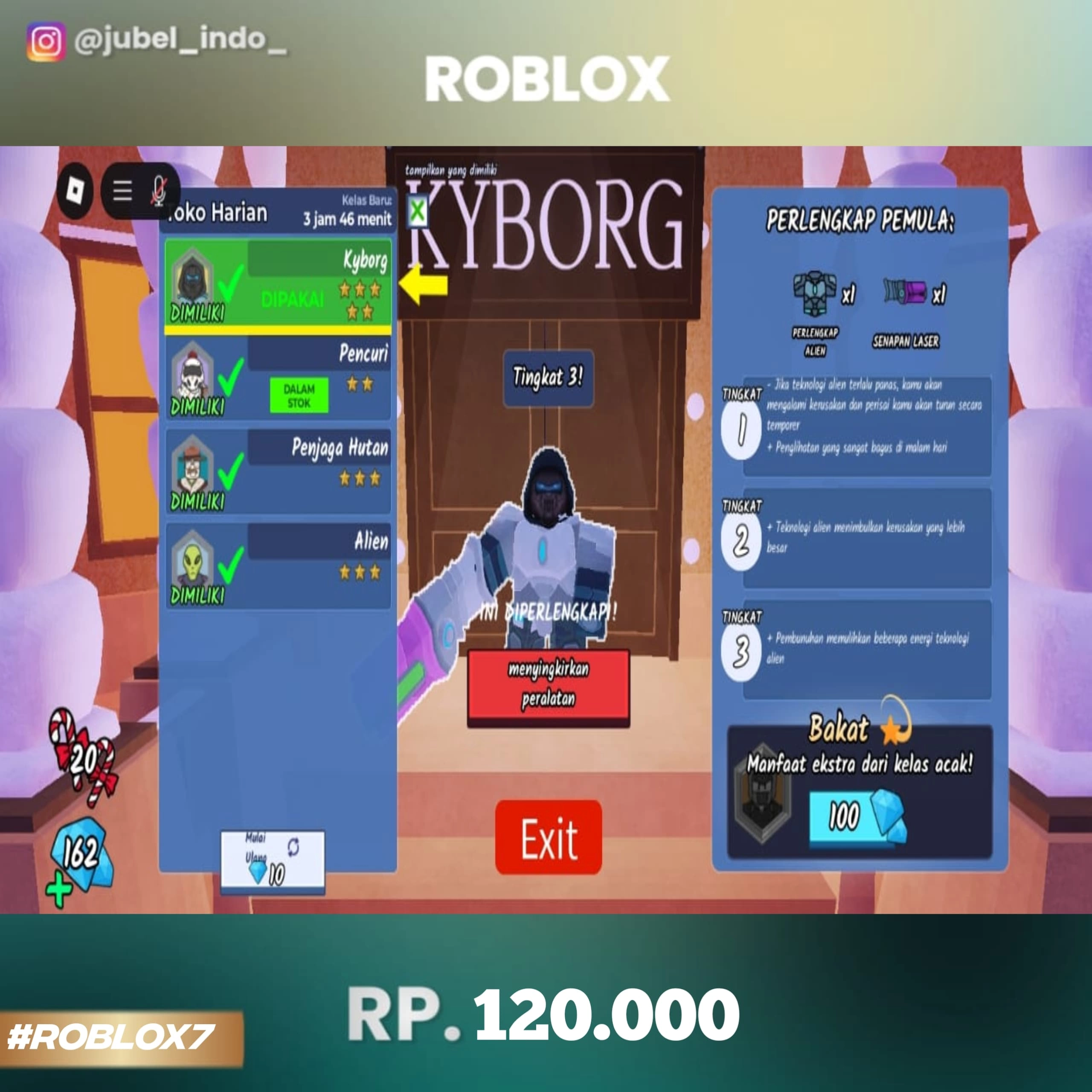 STOK ROBLOX #ROBLOX7