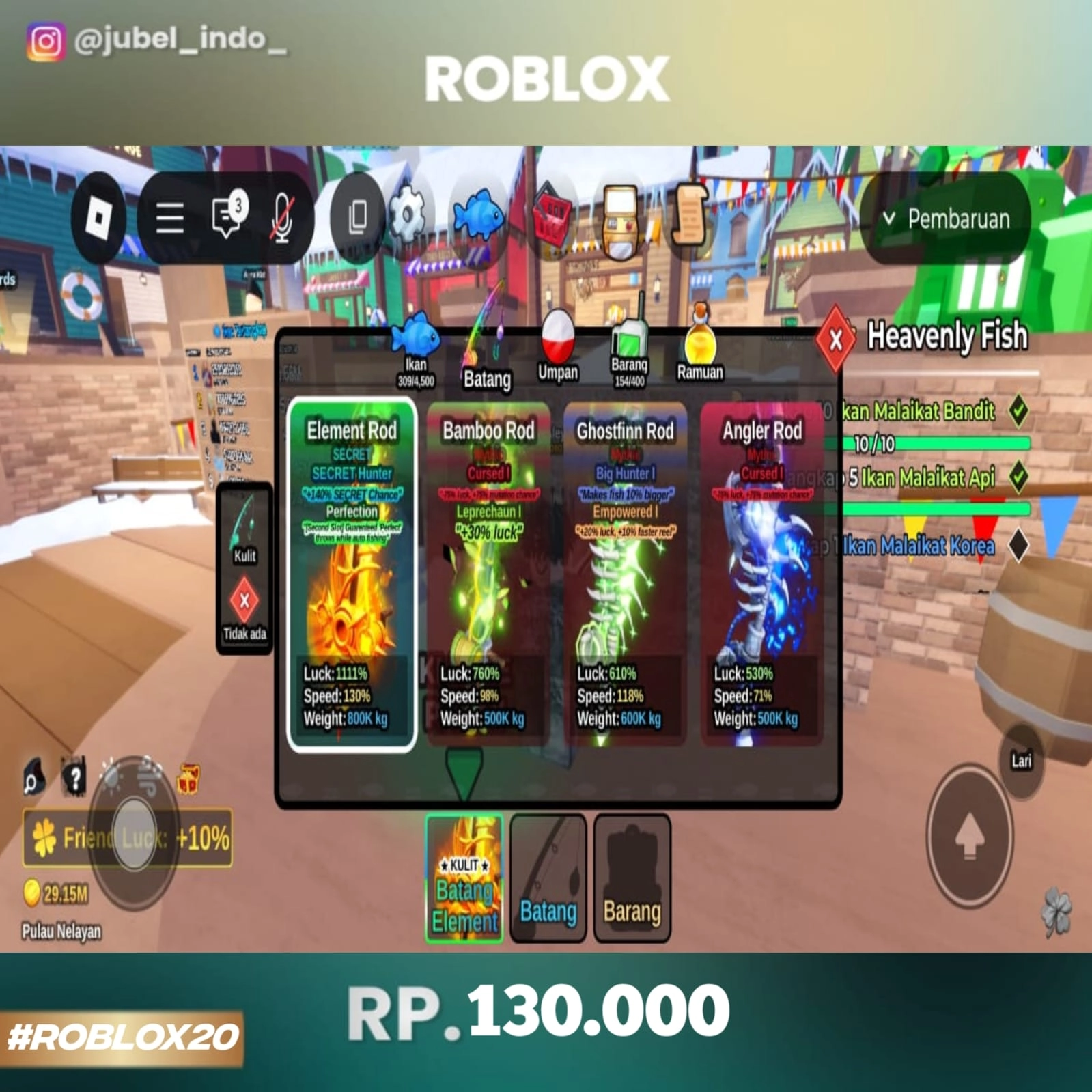 STOK #ROBLOX20