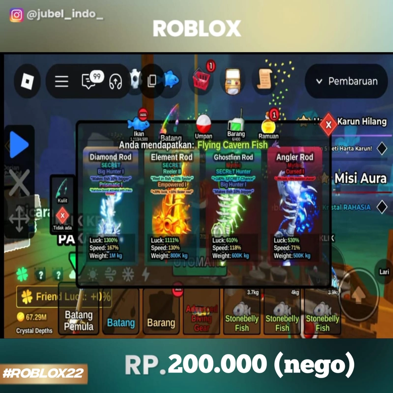 STOK #ROBLOX22