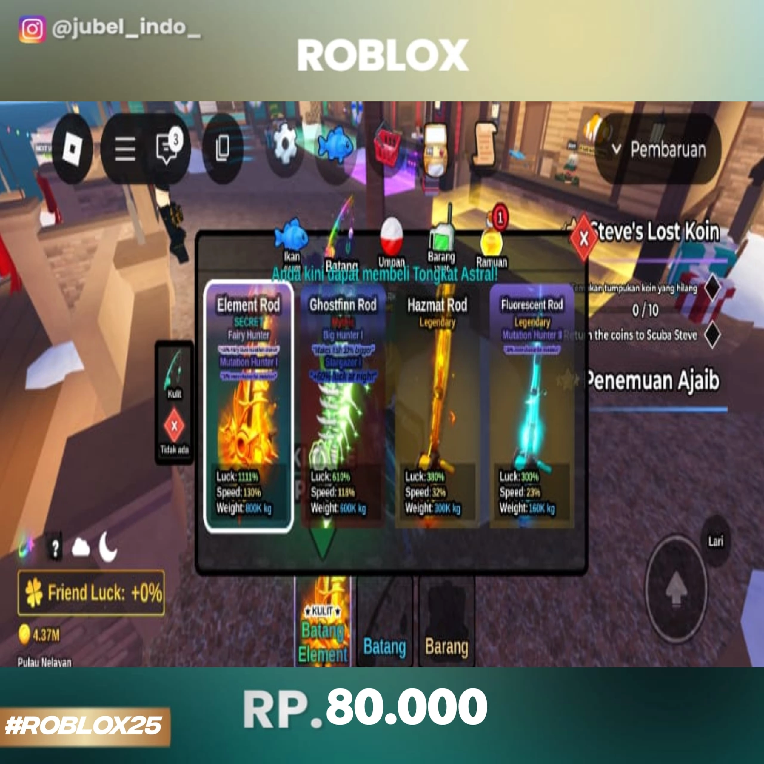 STOK #ROBLOX25