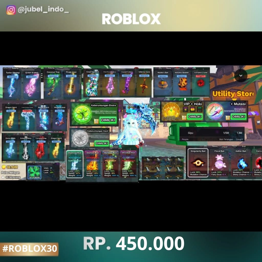 STOK #ROBLOX30