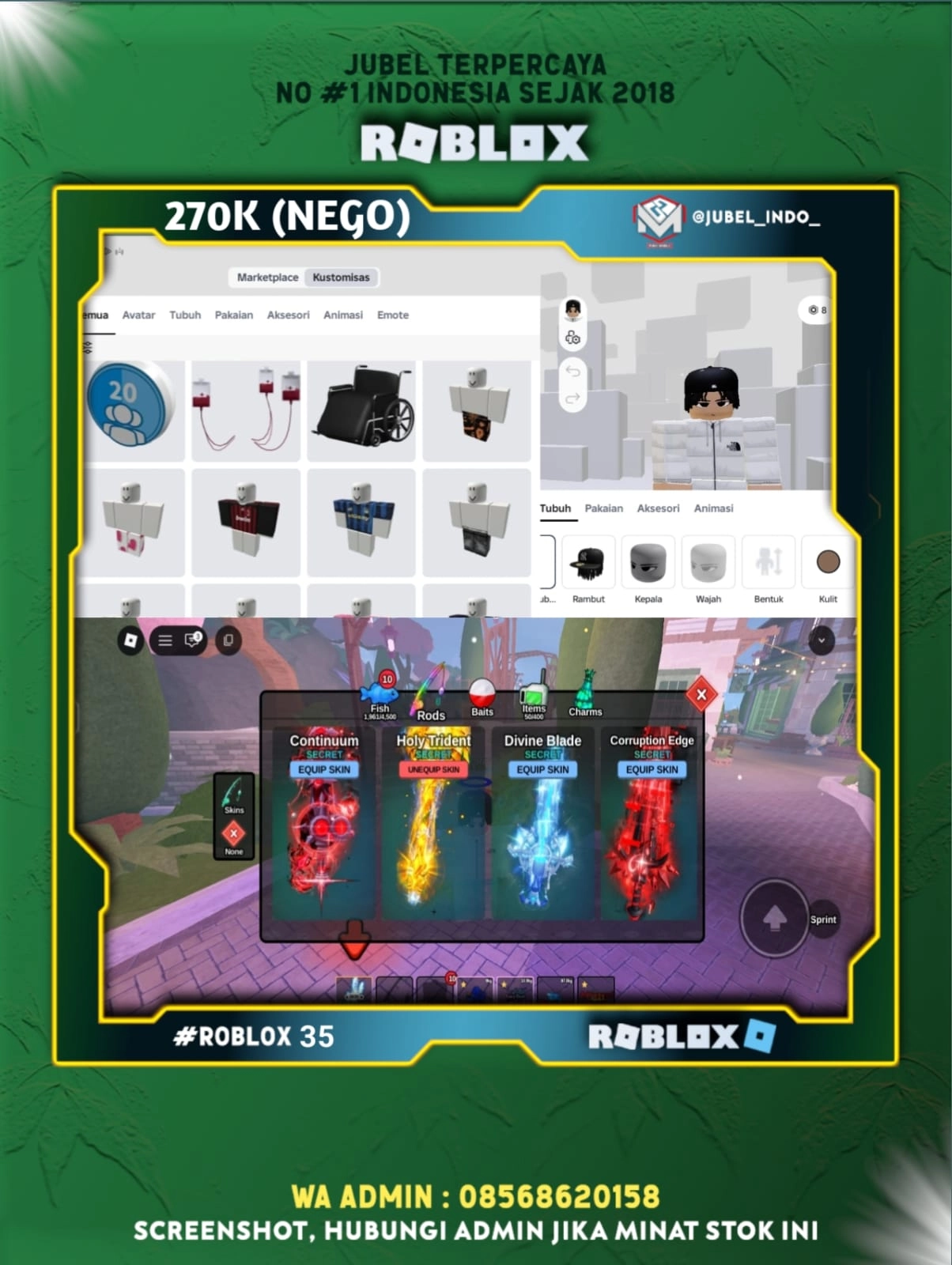 STOK #ROBLOX35