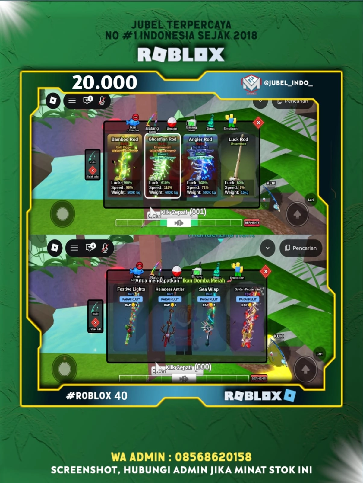 STOK #ROBLOX40